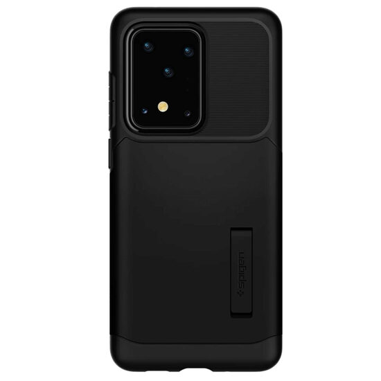 Husa Samsung Galaxy S20 Ultra Spigen Slim Armor Black
