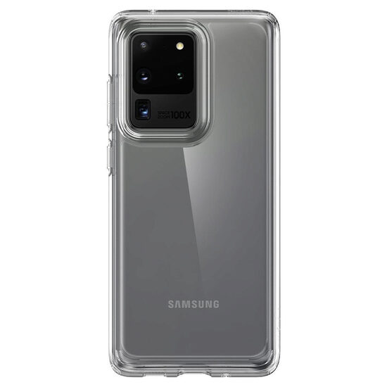 Husa Samsung Galaxy S20 Ultra Spigen Crystal Hybrid Crystal Clear
