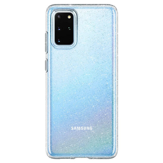 Husa Samsung Galaxy S20 Plus Spigen Liquid Crystal Glitter Crystal Clear
