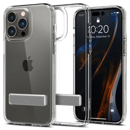 Husa iPhone 14 Pro Spigen Ultra Hybrid ''S'' Crystal Clear