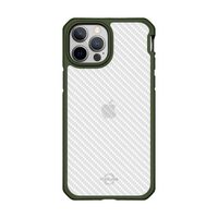 Husa iPhone 13 Pro Max IT Skins Hybrid Tek Green & Transparent