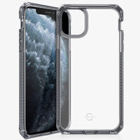 Husa iPhone 11 Pro Max IT Skins Hybrid Clear Black & Transparent (antishock)