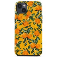 Husa iPhone 14 Plus Burga Dual Layer Orange Lemonade