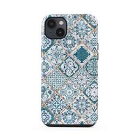Husa iPhone 14 Plus Burga Dual Layer Tropical Oasis