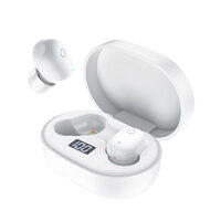 Casti Borofone BW06 Manner True Wireless, Bluetooth, Alb