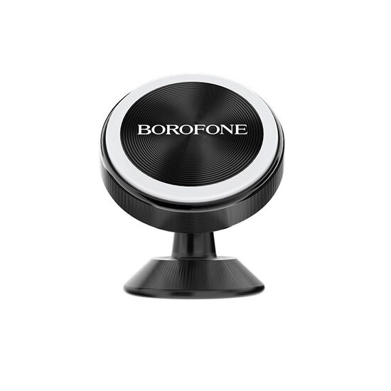 Car holder Borofone BH5 Platinum Magnetic Black with dashboard mount