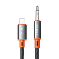 Cablu Lightning la Jack 3.5mm Mcdodo Castle Series 1.2m Black