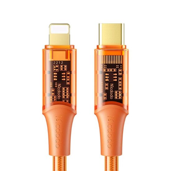 Cable Mcdodo Amber Series Fast Charging Type-C to Lightning, 36W, 1.2m Orange