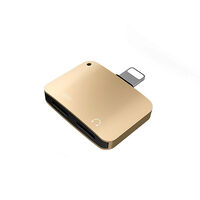 Adaptor Lightning la Dual Port Lightning Mcdodo Compact Gold