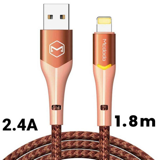 Cablu Lightning Mcdodo Magnificence Series Orange