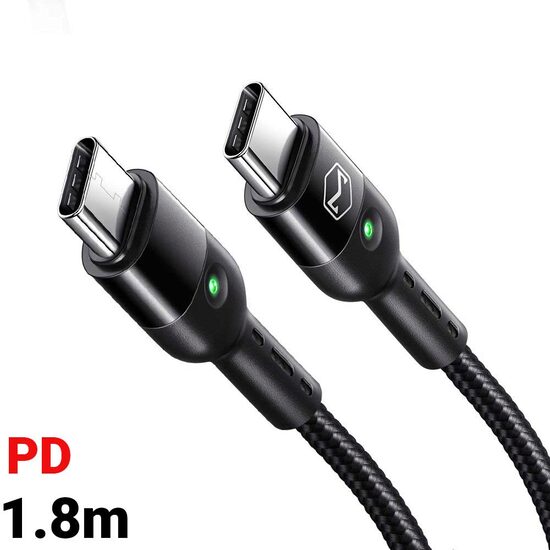 Cable Type-C to Type-C Mcdodo Omega Series Retractable Black