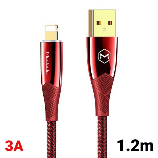 Cablu Lightning Mcdodo Shark Series Red