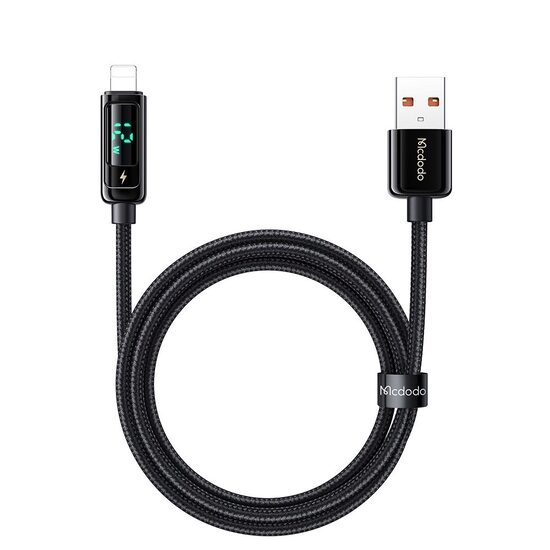Mcdodo Digital Pro Black USB-A to Lightning cable