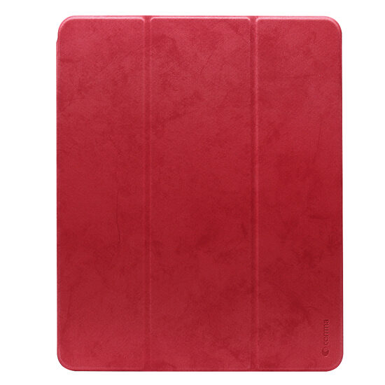 Cover iPad Pro 11 inch Comma Leather Case Red (pencil slot)