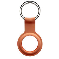 AirTag Devia Silicon Key Ring Orange