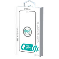 Folie iPhone 12 / 12 Pro Devia Sticla Real Series Privacy Twice Black