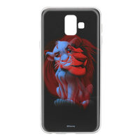 Husa Samsung Galaxy J6 Plus Disney Silicon Simba and Friends 001 Black