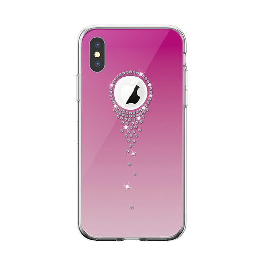 Carcasa iPhone XS Max Devia Angel Tears Gradual Rose Red