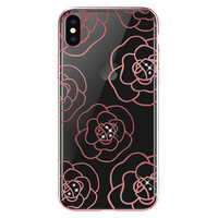 Carcasa iPhone XS Max Devia Camellia Rose Gold
