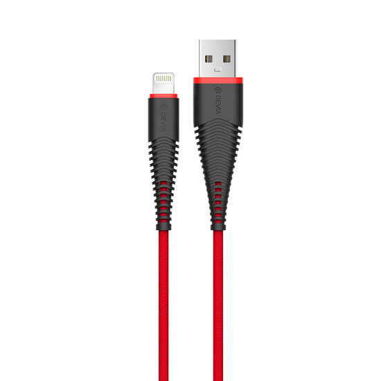 MFI Lightning Cable Devia Fish Red