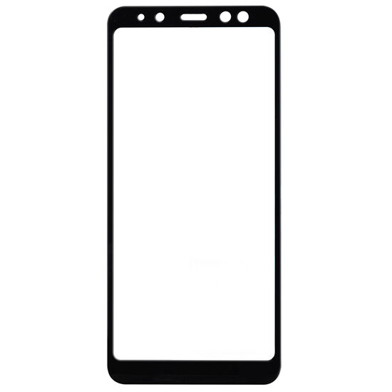 Folie Samsung Galaxy A8 Plus (2018) Devia Frame Sticla Full Fit Black
