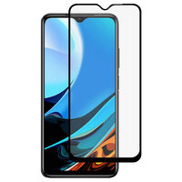 Folie Xiaomi Redmi 9T Devia Frame Sticla Full Fit Black