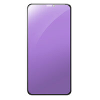 Folie iPhone 11 Pro Max / Xs Max Devia Sticla Van Anti-BlueRay Full Black (0.26mm, 9H)