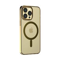 iPhone 14 Plus case Devia Glimmer Series Magnetic Gold