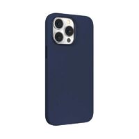 Case iPhone 14 Pro Max Devia Nature Series Silicone Magnetic Navy Blue