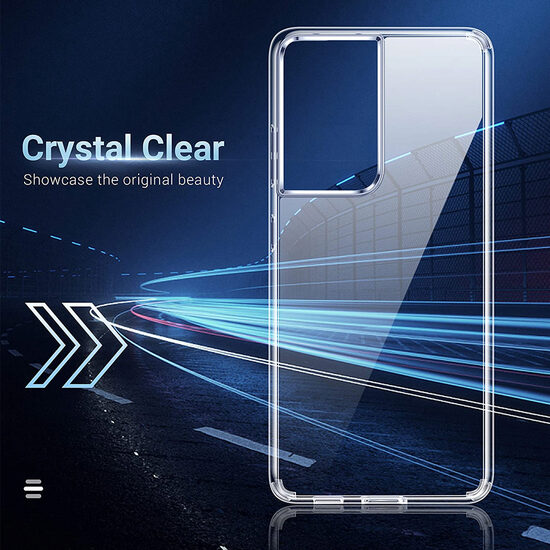 Husa Samsung Galaxy S21 Ultra Devia Silicon Naked Crystal Clear