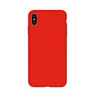 Husa iPhone XS Max Devia Silicon Nature Series Red