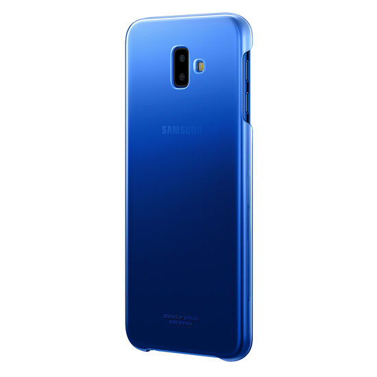 Carcasa Originala Samsung Galaxy J6 Plus Gradation Cover Blue