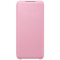 Husa Originala Samsung Galaxy S20 Book Led View Pink