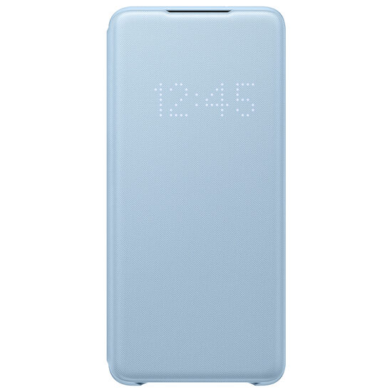 Original Samsung Galaxy S20 Plus Book Led View Sky Blue case