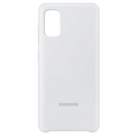 Husa Originala Samsung Galaxy A41 Silicone Cover White
