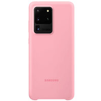 Husa Originala Samsung Galaxy S20 Ultra Silicone Cover Pink