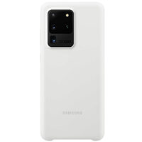 Husa Originala Samsung Galaxy S20 Ultra Silicone Cover White