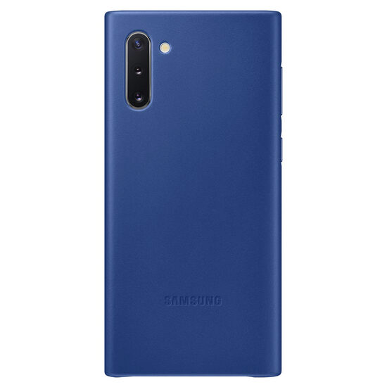 Husa Originala Samsung Galaxy Note 10 Leather Cover Blue