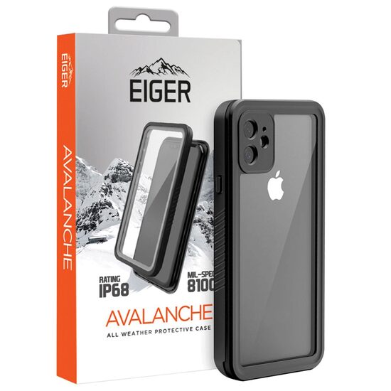 Husa iPhone 11 Eiger Avalanche Black (outdoor)