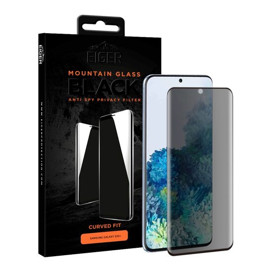 Folie Samsung Galaxy S20 Plus Eiger Sticla 3D Privacy Mountain Glass Clear