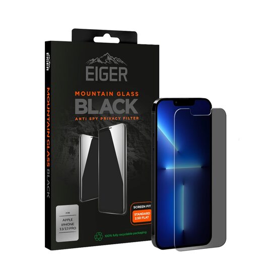 Foil iPhone 13 / 13 Pro Eiger Glass 2.5D Privacy