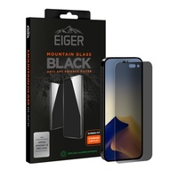 Folie Sticla Privacy iPhone 14 Pro Max Eiger Mountain Glass GRS Black