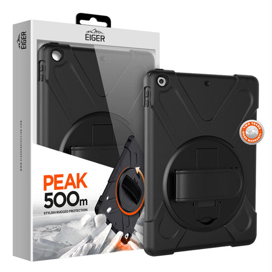 Husa iPad 7 10.2 inch 2019 / 2020 Eiger Peak 500m Black