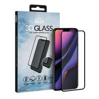 Folie iPhone 11 / XR Eiger Sticla Curbata 3D GRS Clear Black