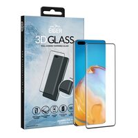 Folie Huawei P40 Pro / P40 Pro Plus Eiger Sticla 3D Edge to Edge Clear Black