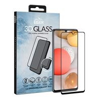 Folie Samsung Galaxy A42 5G Eiger Sticla 3D Edge to Edge Clear Black