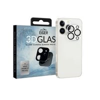 Folie Sticla Camera iPhone 13 Pro Max Eiger 3D Glass GRS Clear Black