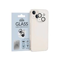Folie Sticla Camera iPhone 14 / 14 Plus Eiger 3D Glass GRS Clear