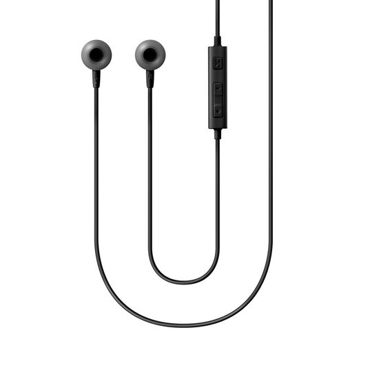 Handsfree Originale stereo Jack 3.5 mm Samsung Negru (cablu 1.2m, microfon)