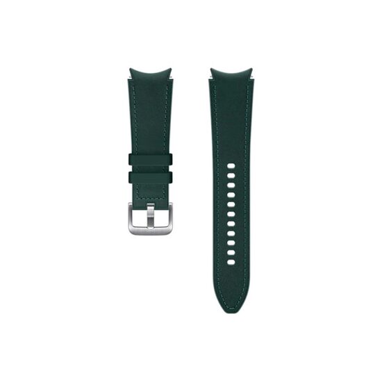 Curea Originala Galaxy Watch 4 Classic 42mm (S/M) Samsung Hybrid Leather Band Green